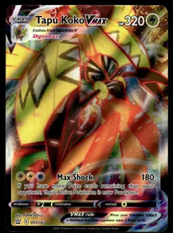 Pokemon TCG Battle Styles #051/163 Tapu Koko VMAX - Image 1