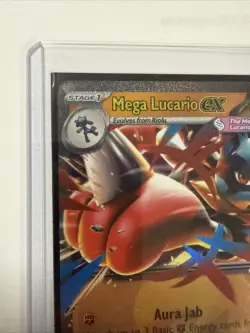 Pokemon TCG Mega Lucario EX 077/132 Ultra Rare Holo Mega Evolutions NM/M - Image 2