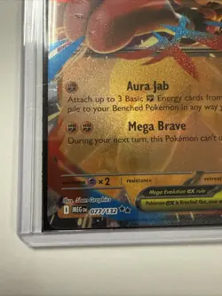 Pokemon TCG Mega Lucario EX 077/132 Ultra Rare Holo Mega Evolutions NM/M - Image 5