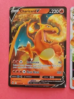 Pokemon Sword & Shield Crown Zenith Charizard V 018/159 Charizard VSTAR 019/159 - Image 4