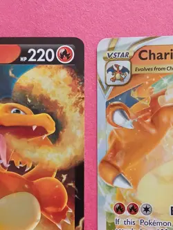 Pokemon Sword & Shield Crown Zenith Charizard V 018/159 Charizard VSTAR 019/159 - Image 5