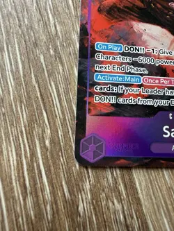 One Piece TCG Sakazuki Alt Art SR OP16-065 (The Time Of Battle / Near Mint) - Image 4