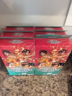 6 X ONE PIECE Card Game Starter Deck EX: Luffy & Ace [ST-30] - Image 1