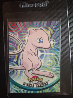 2000 Pokemon TV Animation Edition Series 3 Mew Card #151 - Image 1