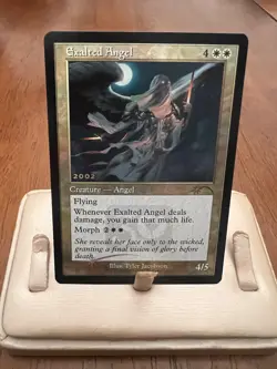 Magic The Gathering 30th Anniversary Card Foil Exalted Angel English Promos - Image 1