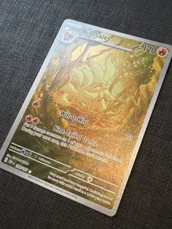 Pokemon TCG Ninetales Obsidian Flames Holo Card 199/197 Near Mint Condition - Image 2