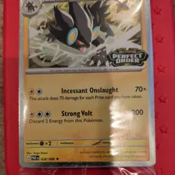 Pokemon Luxray 028/088 Perfect Order Best Buy Stamped Promo **SEALED** - Image 3