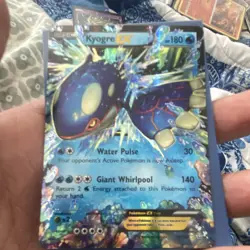 The Pokemon Company Kyogre EX XY Primal Clash Ultra Rare Holo 180 HP ENG 54/160 - Image 1