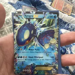 The Pokemon Company Kyogre EX XY Primal Clash Ultra Rare Holo 180 HP ENG 54/160 - Image 2