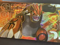 NON TCG Pokemon Elf Eif Origin Collection 3.0 Groudon Ticket Stub Long Card - Image 5