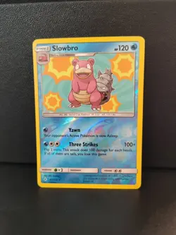 Slowbro 43/214 Reverse Holo Rare Pokemon 2019 SM Unbroken Bonds - Image 1