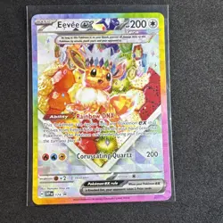 Eevee ex #174 Pokemon S&V English SPC Black Star Promo Card Holo English - NM 🔥 - Image 1