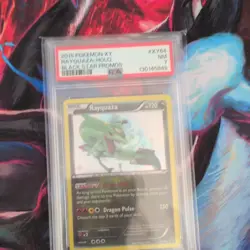 Pokemon Rayquaza XY64 Holo Black Star Promo 2015 English PSA 7 - Image 1