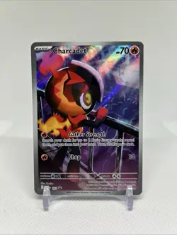 Charcadet Pokemon TCG Phantasmal Flames Full Art Black Star Promo 022 - Image 1