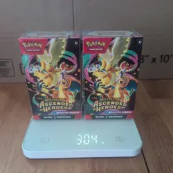 2x HEAVY 152g Pokemon Ascended Heroes Booster Bundle SEALED - Image 3