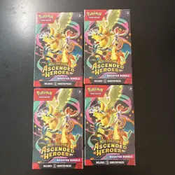 4x Pokemon TCG: Ascended Heroes Booster Bundle BRAND NEW SEALED Lot Of (4). - Image 1