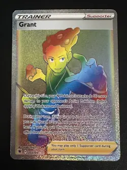 Grant 203/189 Pokemon Astral Radiance Rainbow Secret Rare Holo NM - Image 1