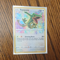 The Pokemon Company Rayquaza 138/185 Vivid Voltage Amazing Rare Holo 120 HP ENG - Image 1