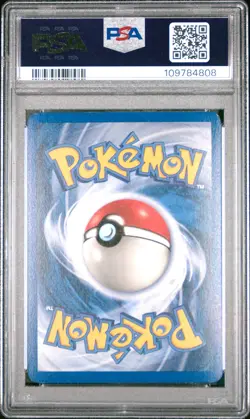 2004 POKEMON EX TEAM ROCKET RETURNS GOLD STAR #109 TREECKO-HOLO PSA 8 - Image 2