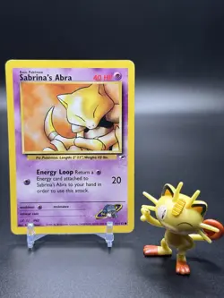 Sabrina's Abra 091/132 Pokemon Gym Heroes Regular - LP - Image 1