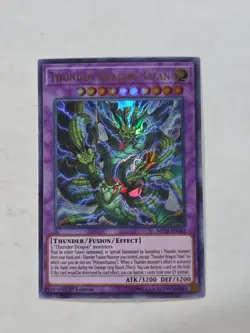 Yugioh! Thunder Dragon Titan MP19-EN182 Ultra Rare 1st Ed - Image 1