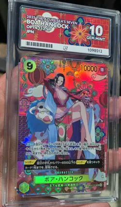 One Piece The Azure Sea's Seven Boa Hancock OP14-112 ACE 10 Perfect Subgrades - Image 3