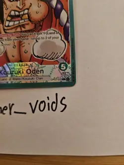 Kouzuki Oden OP01-031 Alt Art Leader One Piece Romance Dawn - Image 4