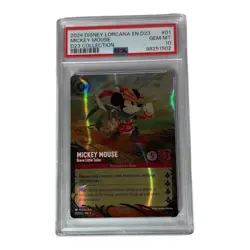 Disney Lorcana D23 Collection Mickey Mouse - Brave Little Tailor #01 PSA 10 - Image 1
