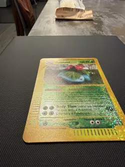 Pokemon oversize cards Box Topper Holo Reverse - Venusaur 4/12 & Entei 5/12 - Image 3