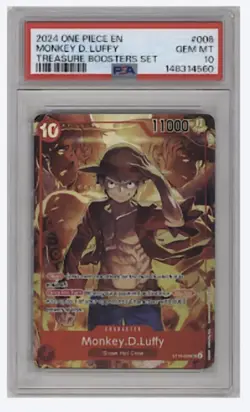 Monkey.D.Luffy (Treasure Booster Set) ST10-006 One Piece Promotion Cards Foil - Image 1
