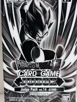Dragonball Super Card Game Judge Pack Vol 14 Store Sealed Promo - Image 1