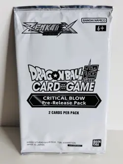 Dragon Ball Super Card Game Masters -Critical Blow Pre-Release Pack - Image 1