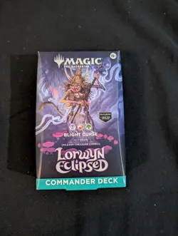 Magic: The Gathering Lorwyn Eclipsed Commander Deck Blight Curse - Image 1