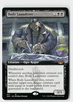 Body Launderer (Extended Art) M Streets of New Capenna 417 NM - Image 1