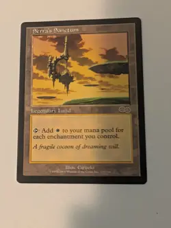 Serra's Sanctum Urza's Saga Regular NM - Image 1
