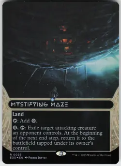 FOIL MYSTIFYING MAZE (0029) (BORDERLESS) 29 R NEAR MINT - Image 1