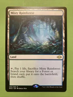 MTG - Misty Rainforest - Modern Horizons 2 - NM - Image 1