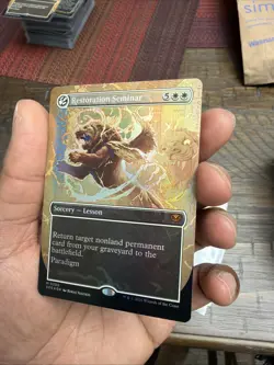 Restoration Seminar (Borderless) Secrets of Strixhaven Foil - Image 3