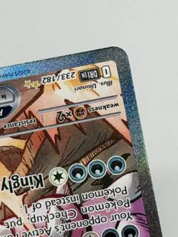 Team Rocket's Nidoking ex 233/182 Sv10: Pokemon Destined Rivals Holo SIR Mint/NM - Image 5