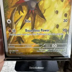 The Pokemon Company Fraxure Sv: Black Bolt 146/086 IR Holo English 2025 - Image 3