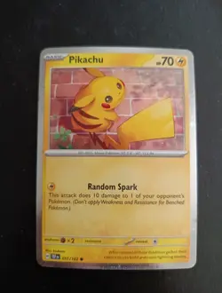 Pikachu - 051/162 - Collector Chest Cosmos Holo - Pokemon TCG NM - Image 1