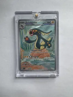Eelektross 115/086 Illustration Rare, Black Bolt, Full Art Holo, Pokemon TCG, NM - Image 1