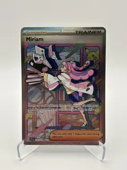 Pokemon TCG Miriam Holo Card 251/198 Scarlet & Violet Base Set NM - Image 1