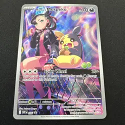 Pokemon TCG Marnie's Morpeko 206 SVP: Scarlet & Violet Promo Full Art Holo - Image 1