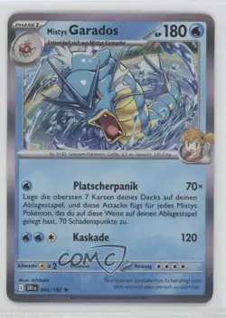Misty's Gyarados German Pokemon Destined Rivals (DRI) #049 - Image 1