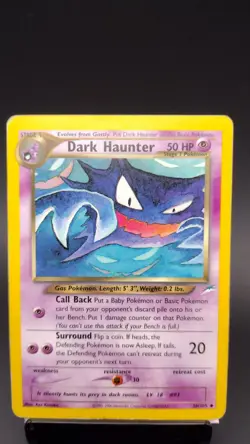 Pokemon TCG - 2000 Neo Destiny - Dark Haunter 36/105 - LP-MP - Image 1