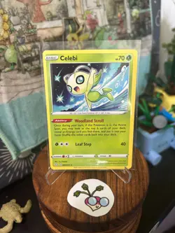 Pokemon TCG - Celebi (Regular) - Shining Fates - 3/72 - Rare - Image 1