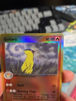 Quilava (Reverse Holo) 51/100 EX Sandstorm (LP) Pokemon TCG - Image 4