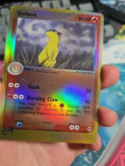 Quilava (Reverse Holo) 51/100 EX Sandstorm (LP) Pokemon TCG - Image 5