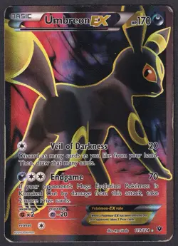 Pokemon Umbreon EX 119/124 Full Art Fates Collide - Image 1